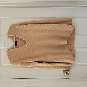 Shein V Neck Batwing Sweater